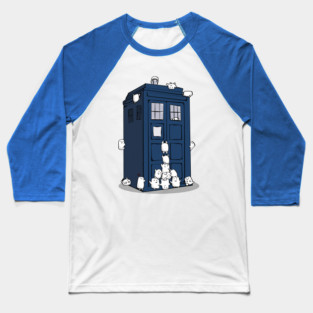 The Adipose Have the Phone Box Baseball T-Shirt