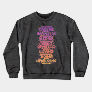 Malcolm X Hating The Oppressed Crewneck Sweatshirt