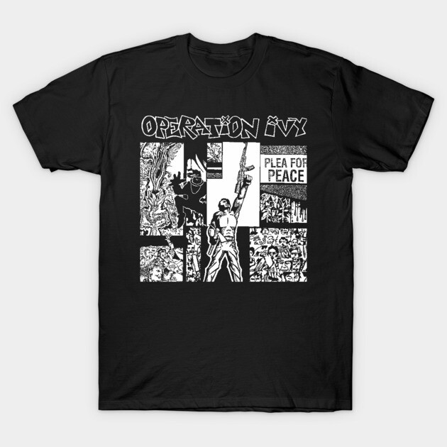 Operation Ivy Plea For Peace Punk T-Shirt TeePublic