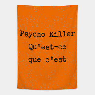 Psycho Killer Tapestry