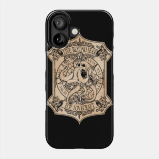 H.P. Lovecraft Label Phone Case