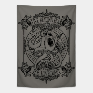 Live Beyond Fear Tapestry
