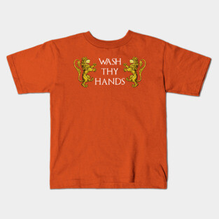 Wash Thy Hands Kids T-Shirt