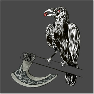 d20 Raven Posters and Art