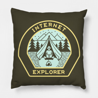 INTERNET EXPLORER Pillow