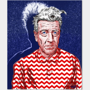 David Lynch - An illustration by Paul Cemmick Posters and Art