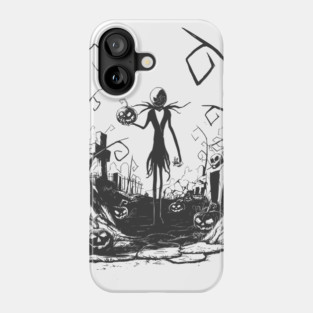 A walk at the pumpkin park Phone Case