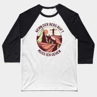Hiking Baseball T-Shirt