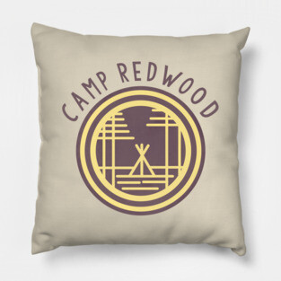 Camp redwood counselor Pillow