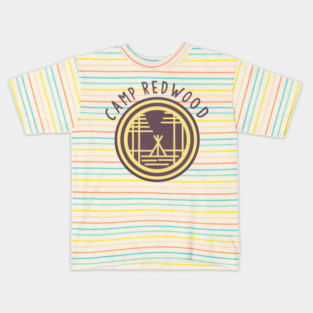 Camp redwood counselor Kids T-Shirt