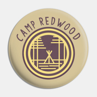 Camp redwood counselor Pin