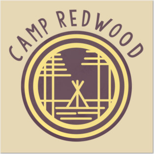 Camp redwood counselor Posters and Art