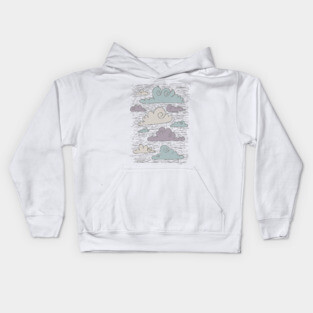 A Cloudy Sky Kids Hoodie