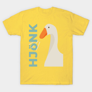 Hjonk - Goose Game - Honking Goose T-Shirt
