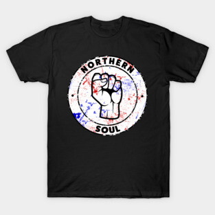 Northern Soul - Red and Blue T-Shirt