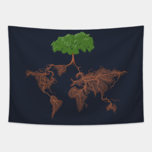 Trees are Life Tapestry