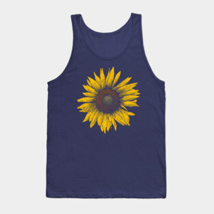 Sunflower Tank Top