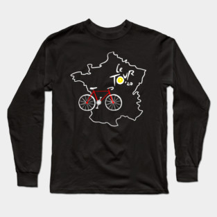 Le Tour de France - Bicyclist lover Long Sleeve T-Shirt