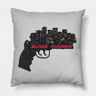 Blade runner movie art inspired Pillow