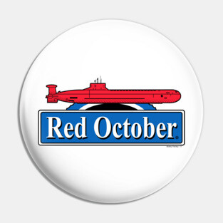 Red October Pin