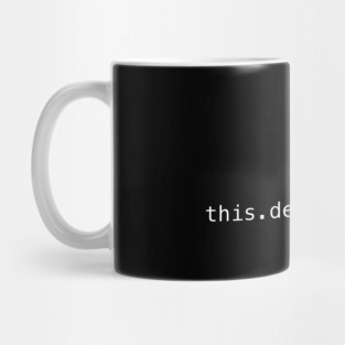 this.dev.isTired Mug