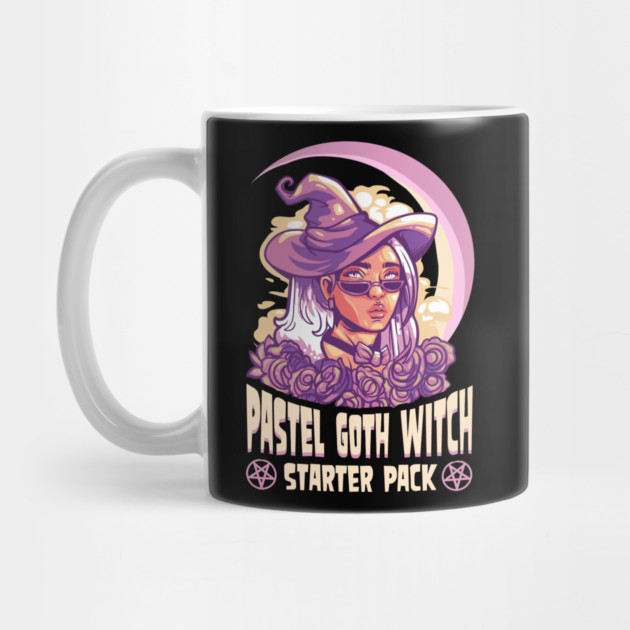 Pastel Goth Witch Anime Manga Girl by creative