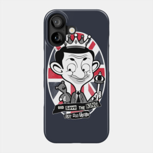 God save the king Bean Phone Case