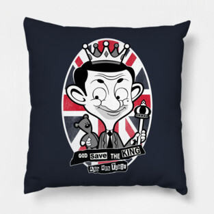 God save the king Bean Pillow