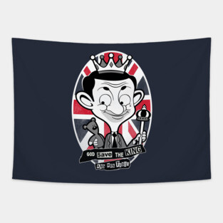 God save the king Bean Tapestry