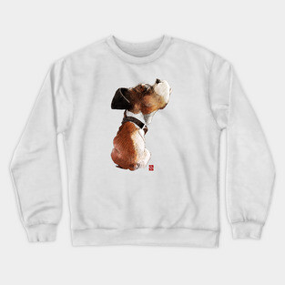 Sketchy Puppy Crewneck Sweatshirt