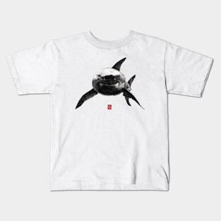 Sketchy Shark Kids T-Shirt