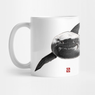 Sketchy Shark Mug