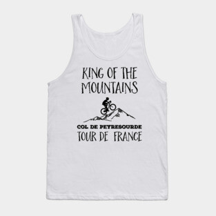 Col De Peyresourde Tour de France King of the mountains Tank Top