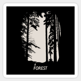 The Cure A Forest Sticker