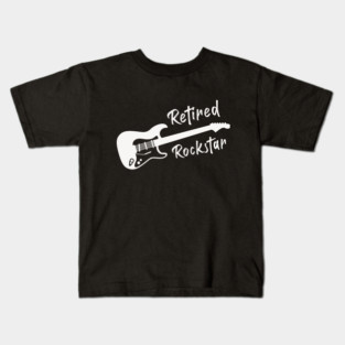 Retired Rockstar Kids T-Shirt