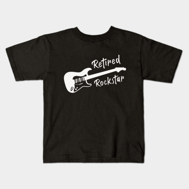 Retired Rockstar Kids T-Shirt by enrynz