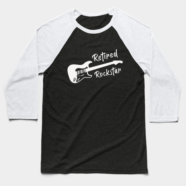 Retired Rockstar Baseball T-Shirt by enrynz