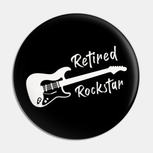 Retired Rockstar Pin