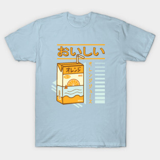 Japanese Aesthetic Juice Box T-Shirt