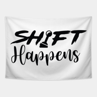 Shift Happens Tapestry