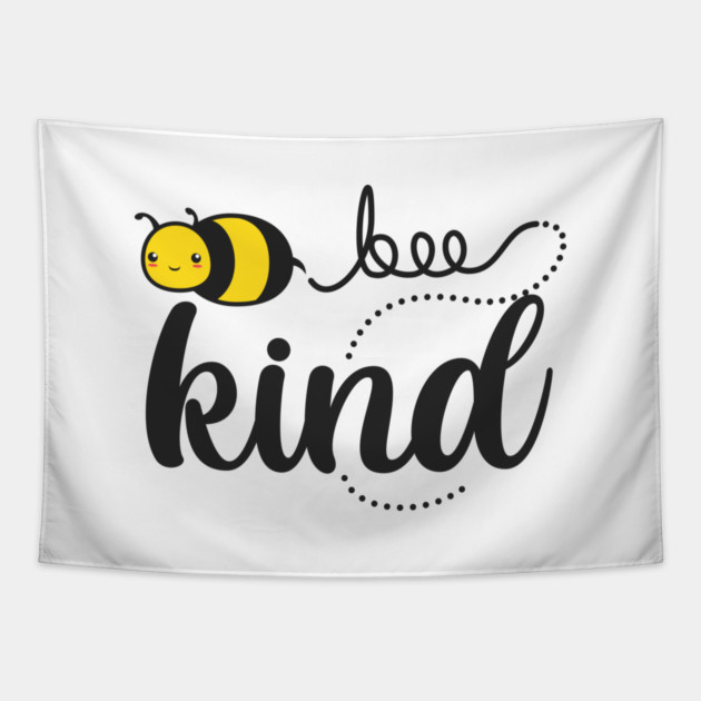 Bee Kind Tapestry by enrynz
