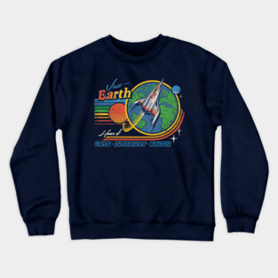 Visit Earth Crewneck Sweatshirt