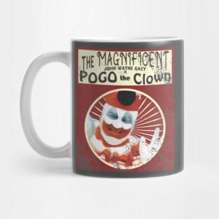 John Wayne Gacy Pogo The Clown - Serial Killers - True Crime Mug