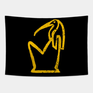 Thoth Hieroglyph Tapestry