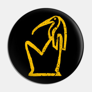Thoth Hieroglyph Pin