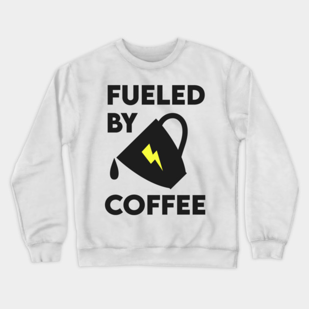 Fueled by Coffee Crewneck Sweatshirt by enrynz