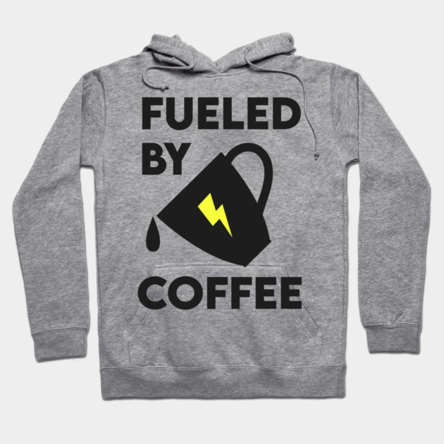Fueled by Coffee Hoodie by enrynz