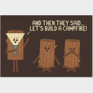 Campfire Posters and Art