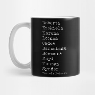 Tunnels - Names Mug
