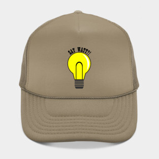 Yellow lightbulb Hat